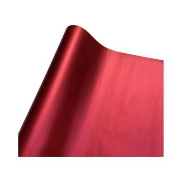 Imagem de Filme Vinílico Cromado Metálico Fosco Multicolorido Para Envelopamento