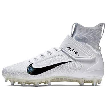 Imagem de Nike Chuteiras de futebol masculinas Alpha Menace Elite 2, Branco, 14