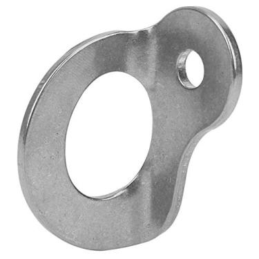 Imagem de Keenso Gancho de parafuso de aço inoxidável, 2 peças de gancho para escalada de montanha 304 de aço inoxidável para proteção externa contra cavernas (M8)