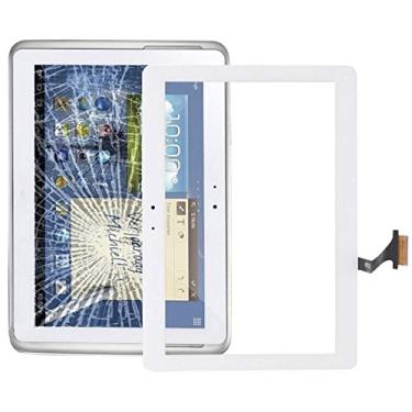 Imagem de LIYONG Peças sobressalentes de reposição para painel sensível ao toque para Galaxy Note 10.1 N8000 / N8010 (branco) Peças de reparo (cor preta)