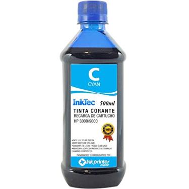 Imagem de Tinta Inktec Ciano para Recarga de Cartucho de Impressora Hp (500ml)