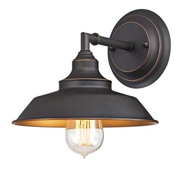 Imagem de Pingente Westinghouse Lighting 6344700, uma luz, Sconce, 1-Light Sconce, Oil Rubbed Bronze/Bronze