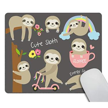 Imagem de Mouse pad para jogos Smooffly personalizado, dente-de-leão em fundo de madeira vintage, design retangular personalizado, mouse pad de borracha antiderrapante para jogos, Gm-55, 9.5*7.9 Inch