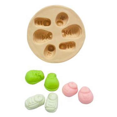 Imagem de Molde De Silicone Sapatinhos, Chá De Bebe