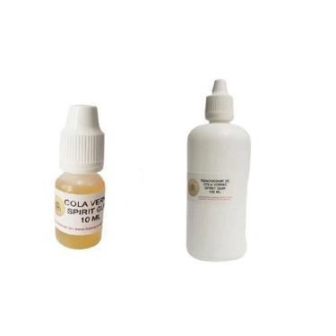 Imagem de Cola Spirit Gum Verniz 10Ml + Removedor 100Ml