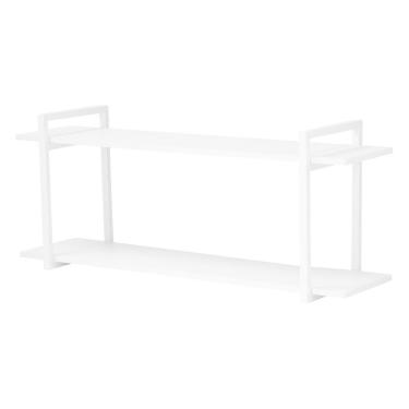 Imagem de Nicho Sala E Quarto Branco Com Prateleiras Branco 60Cm