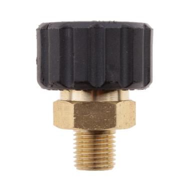Imagem de Dovewill Conector rápido de jato de lavagem acoplamento macho 1/4 para fêmea conector M22x1,5 14 mm