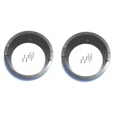 Imagem de Custom Install Parts Anel de acabamento adaptador de alto-falante de fábrica para pós-venda compatível com Harley-Davidson Ultra e Roadglide de 5,25" a 6,5" (2005, 2006 2007 2008 2009 2010 2011)