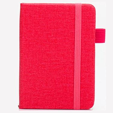 Imagem de A7 mini notebook portátil bloco de notas PU capa diário livro de palavras escrito à mão bloco de notas escritório estudante papelaria escolar, A1