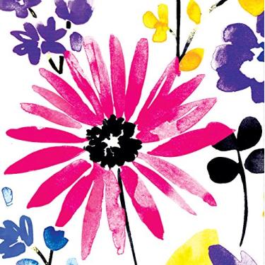 Imagem de Creative Converting 18 guardanapos para bebidas, flores de jardim