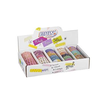 Imagem de Fita adesiva Washi Tape shine 30 un Brw