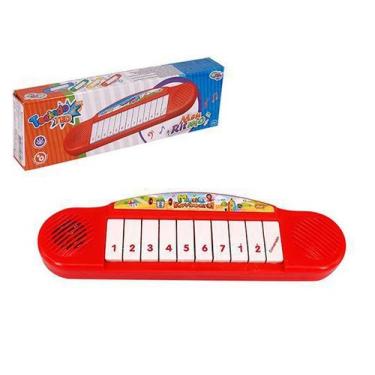 TECLADO INFANTIL PIANO BRINQUEDO MUSICAL COM KARAOKE E MICROFONE PARA  CRIANÇAS em Promoção é no Buscapé