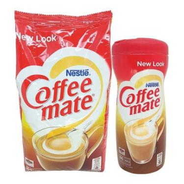 Imagem de Coffee Mate Nestlé Original 400Gr + Pacote Refil 1Kg - Nestle