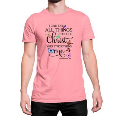 Imagem de Camiseta I Can Do All Things Christ Who Strengthens Me - Mecca