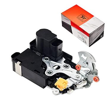 Imagem de SYERAL Atuador de fechadura de porta dianteira esquerda fechadura do lado do motorista 931-318 15068499 Trava de porta elétrica compatível com Escalade Chevy Cadillac Silverado Avalanche Suburban