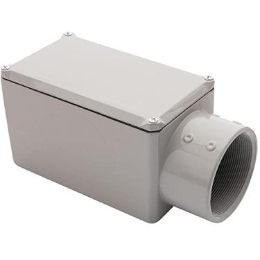 Imagem de Condulete fixo 2.1/2" tipo "E" - com tampa / rosca BSP / com pintura eletrostática a pó Tramontina