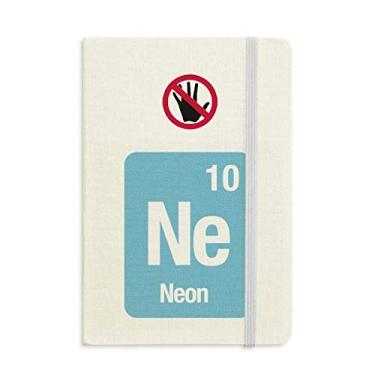 Imagem de Ne Neon Chemical Element Science Caderno Secreto Clássico Diário A5