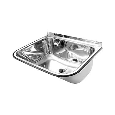 Imagem de Tanque de Parede Docol Monobloco 55x45 017042CH Inox Alto Brilho