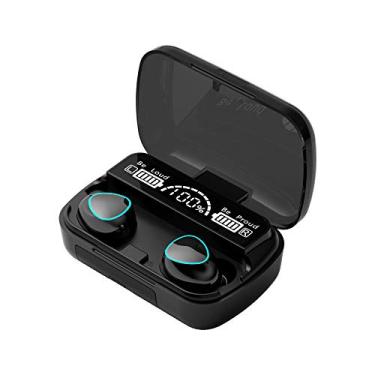 Imagem de Fone de ouvido sem fio POTIPO M10-TWS Bluetooth 5.1, fone de ouvido intra-auricular à prova d'água IPX7, microfone estéreo com redução de ruído, adequado para esportes, jogos, viagens