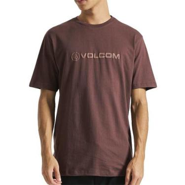 Imagem de Camiseta Volcom New Style Wt23 Masculina Vinho