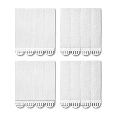 Imagem de 28 pares de tiras grandes para pendurar fotos, fita adesiva dupla face para pendurar a moldura, substituição para tiras de comando