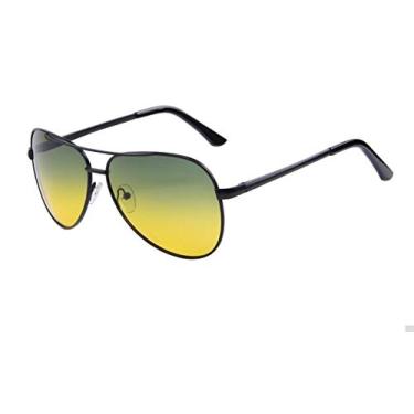 Imagem de Óculos Polarizado Merrys Lentes Amarelas Design Aviador Visão Noturna Masculino Feminino