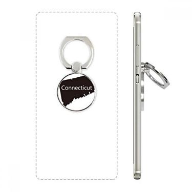 Imagem de Suporte de anel de telefone Connectic America com contorno do mapa dos EUA
