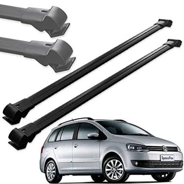 Imagem de Par Travessa Teto Alumínio Volkswagen Spacefox 2011 Em Diante