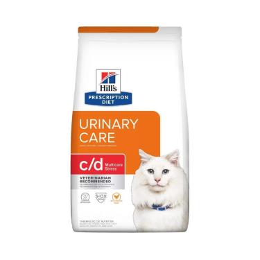 Imagem de Ração Hills Urinário Care c/d para Gatos Adultos 1,8 KG