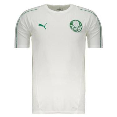 Imagem de Camisa Masculina Palmeiras Treino Branco 2020