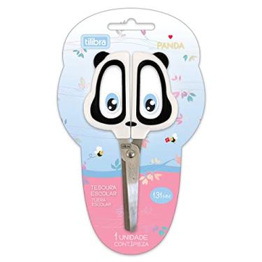 Imagem de Tilibra - Tesoura Escolar 131mm Panda