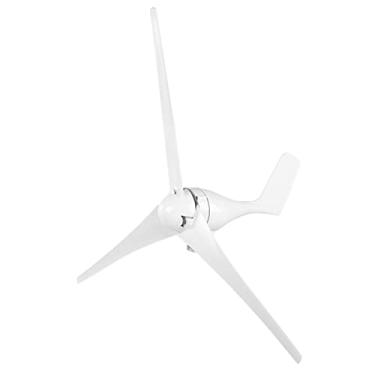 Imagem de Gerador Eólico de 400 W, Gerador de Energia Eólica Com Velocidade Nominal de 12 M/s, Barcos de Carregamento para Entusiastas de DIY, Terraços, Chalés ou Trailers (48 V)