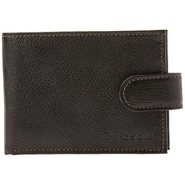 Imagem de Carteira em Couro Masculina, Fasolo, Café