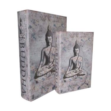 Imagem de Conjunto De Caixas Livro Budha - Btc Decor