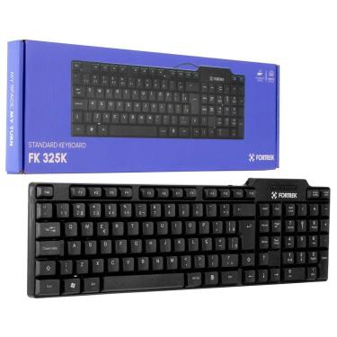 Imagem de Teclado Fortrek Skl-106, Usb, Abnt2, Preto - Fk325K