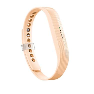 Imagem de AIUNIT Pulseira Flex 2 compatível, substituição para Flex 2 acessórios pulseira rosa pequena ajustável esportiva fitness pulseira com fecho de fixação para Flex 2 homens, mulheres, adolescentes