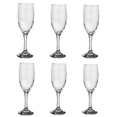 Imagem de Jogo de Taças de Vidro para Champanhe Windsor 210ml 6 Peças