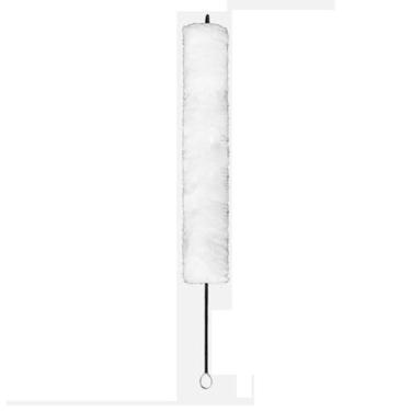 Imagem de kowaku Escova de trompete sax, escova de limpeza macia de microfibra para clarinete de 39 cm, escova de limpeza macia para piccolo