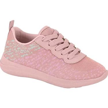 Imagem de Tênis Inf Fem Molekinha Nylon Flat Rosa 2503.332 Tamanho:33;Cor:Rosa