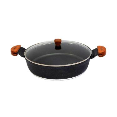 Imagem de Frigideira Granito Preto Gourmet Antiaderente Javali AM 30cm