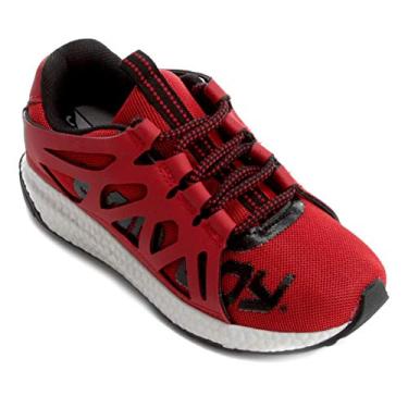 Imagem de Tênis Infantil Bad Boy Energy Ii - Vermelho+preto - 34