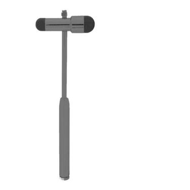 Imagem de Martelo Neurológico Buck Para Reflexos Com Pincel E Agulha