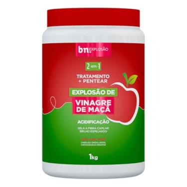 Imagem de Beleza Natural, Beleza Natural Creme de Pentear Explosao Vinagre De Maca 1Kg