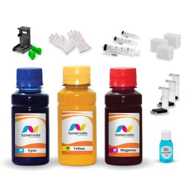 Imagem de Kit 3 Tinta Compatível Para Canon iP1900 PG-40 e CL-41 100ml - Toner V