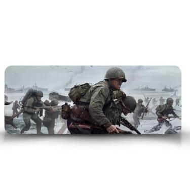 Imagem de Mouse Pad Gamer Call of Duty WW2 Praia - Império da Impressão, 90cm x 