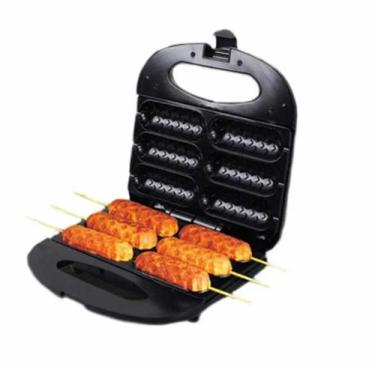 Imagem de Maquina De Assar Linguiça Elétrica 750w Anti Aderente - Silen, 110V
