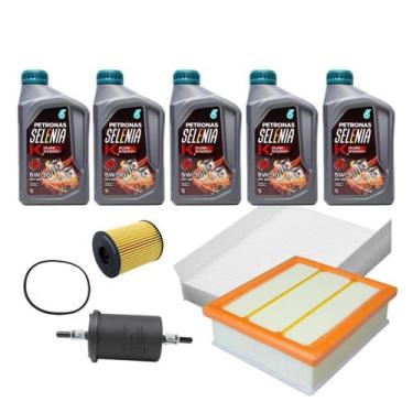 Imagem de Kit Troca de Óleo Fiat Toro Jeep Renegade Flex 1.8 16v Etorq - PETRONA