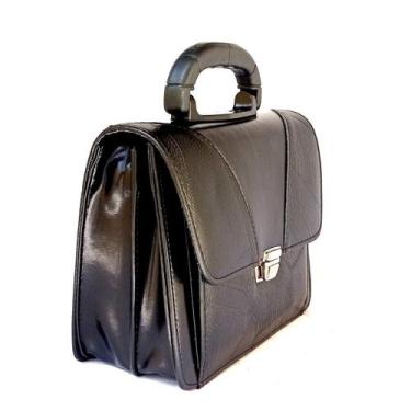 Imagem de Pasta Ccb Capanga Liso Preto Com Costurado Ap R1868 - Musical Rava