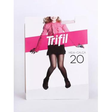 Imagem de Meia calça  fina infantil trifil, Preto, M