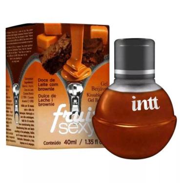 Imagem de Fruit Sexy Gel Beijável Sabor Doce de Leite com Brownie 40ml Intt